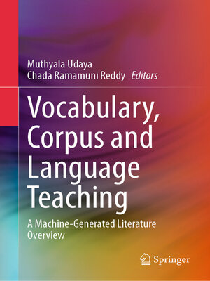 cover image of Vocabulary, Corpus and Language Teaching
